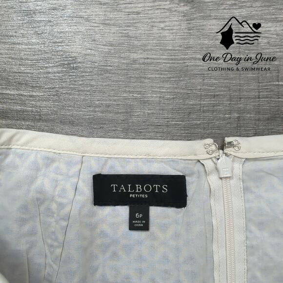 Talbots Petite Lined Mini Skirt Size 6P - Picture 2 of 5